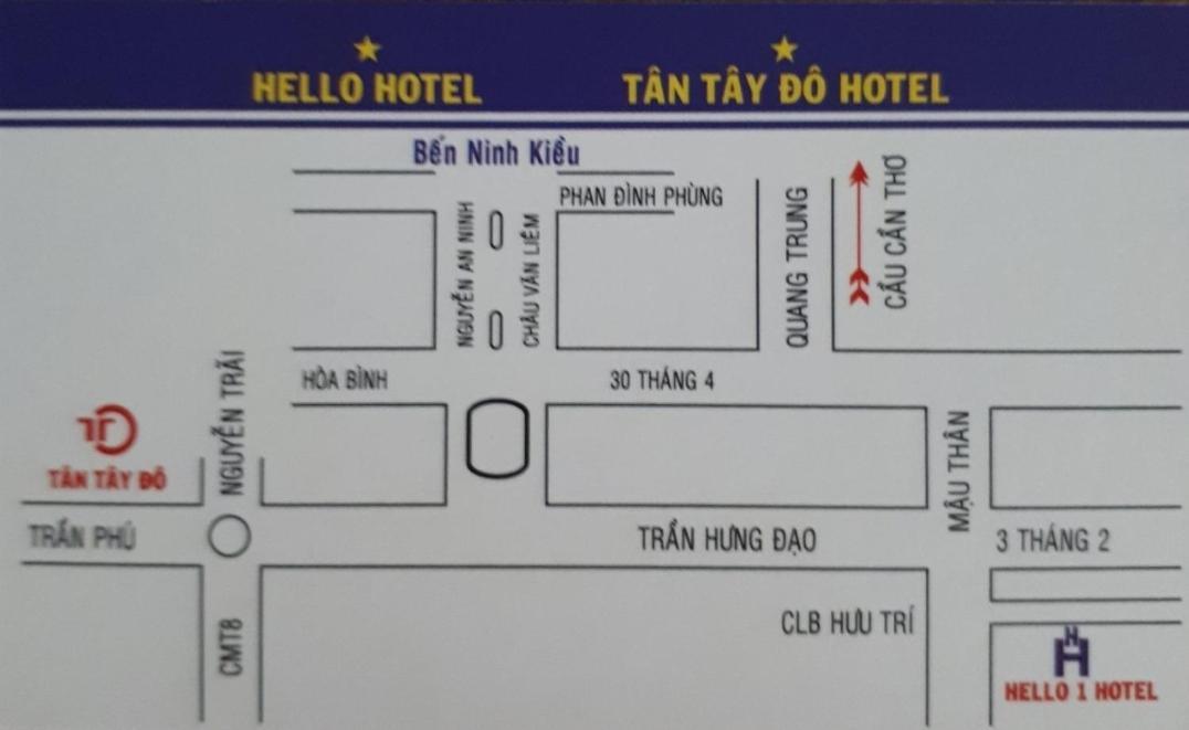 Tan Tay Do Hotel Can Tho Buitenkant foto